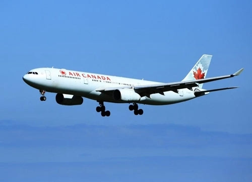 资料图:加拿大航空公司飞机.