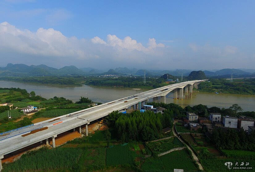 甘肃民营企业在广西建设的第二条高速公路柳武高速全线通车