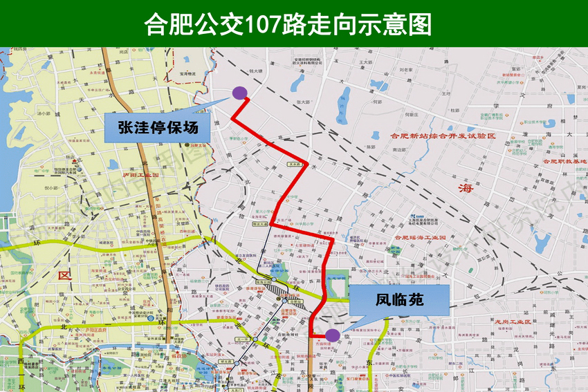 107路公交车路线路线图图片