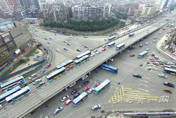 貴陽市延安西路高架橋將 