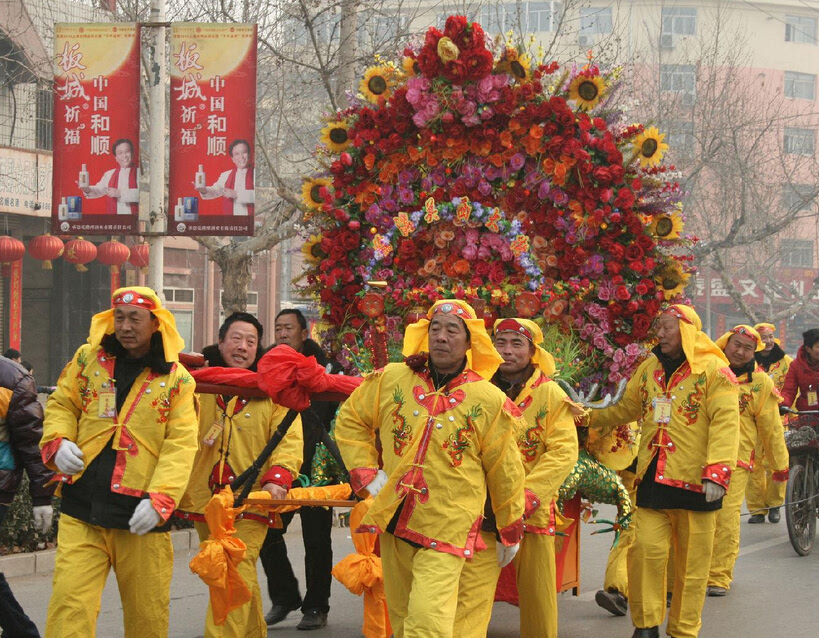 邯郸民俗"拧花布 抬花桌 你知道吗?