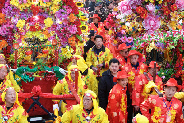 邯郸民俗"拧花布 抬花桌 你知道吗?