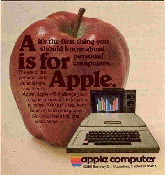创意灵感无极限 苹果公司早期精彩广告