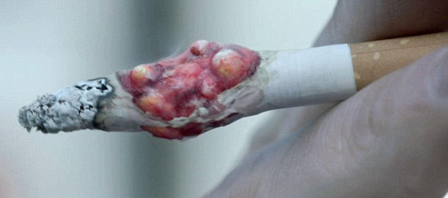史上最恶心禁烟广告 看了这些你还吸烟