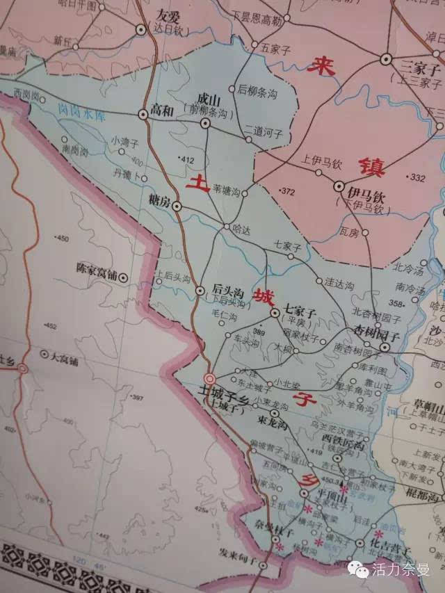 奈曼旗大沁他拉镇地图图片