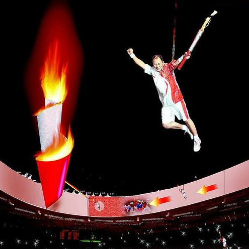 奥运会火炬手图片图片