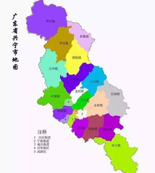 兴宁市罗浮镇地图图片