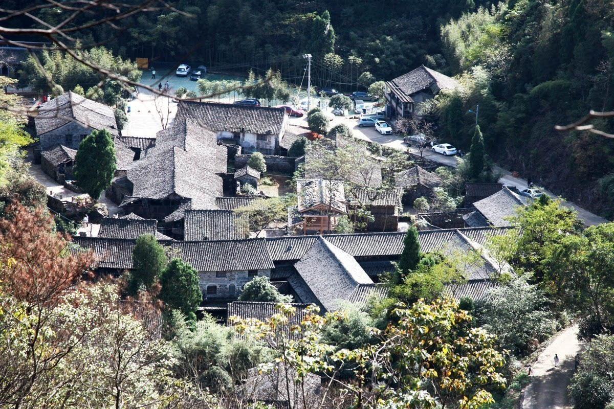 黄岩石窟 古村落图片