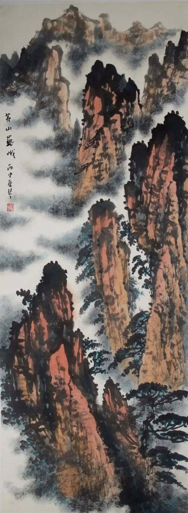 观唐诗宋词赋山水深情,山水名家孙爱琴四条屏画重磅来袭!