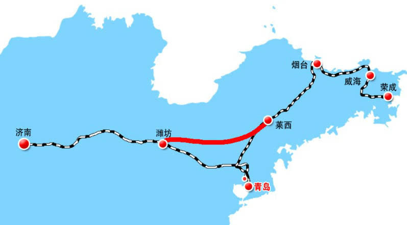 早报讯山东省三纵三横快速铁路网重要组成部分——潍坊至莱西高铁