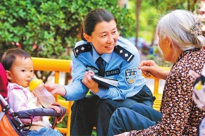 一村一警编织城乡平安大网