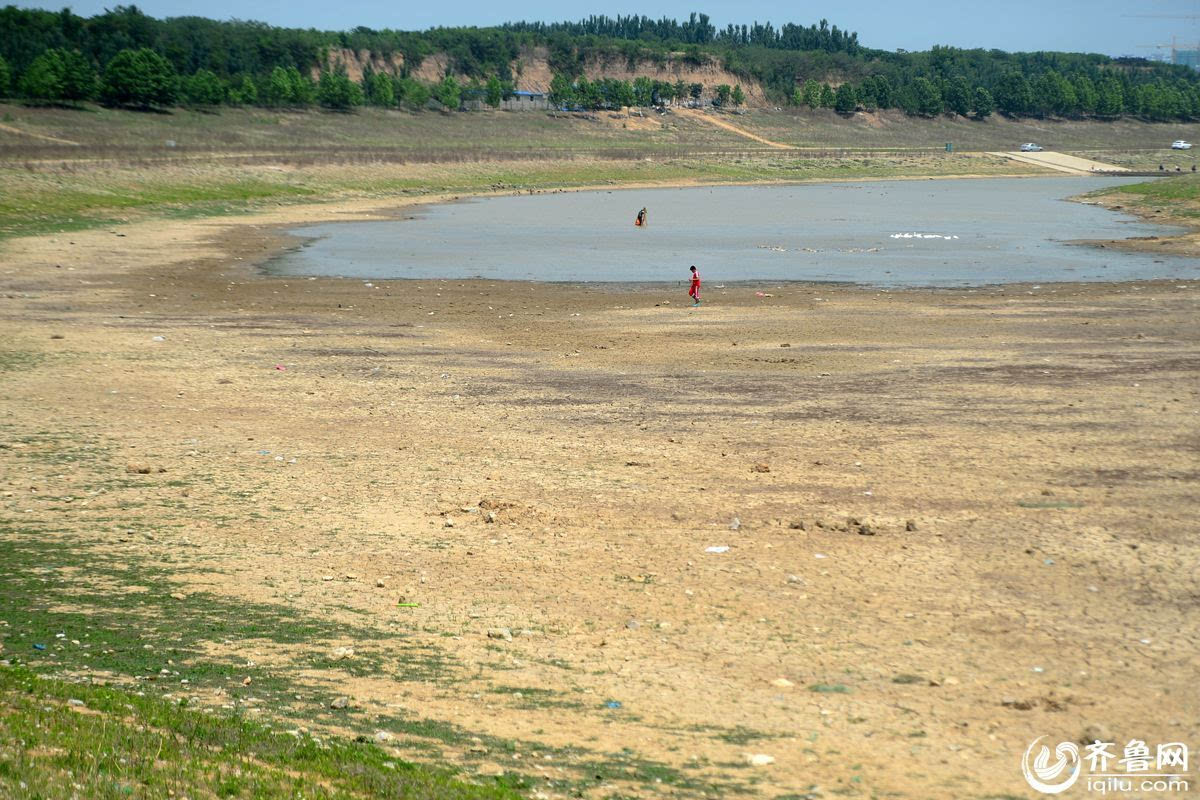 5月22日,在濟南市崮山湖水庫與東風水庫之間的大長沙河上,長約數公里