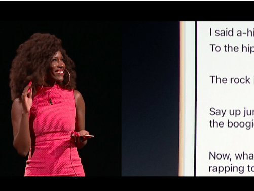 WWDC舞台上面的黑人女高管被称“史上最潮”