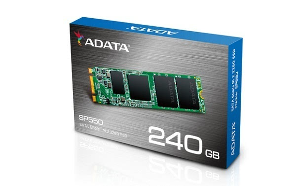 威刚发布Premier SP550 M.2 2280 SATA SSD新品