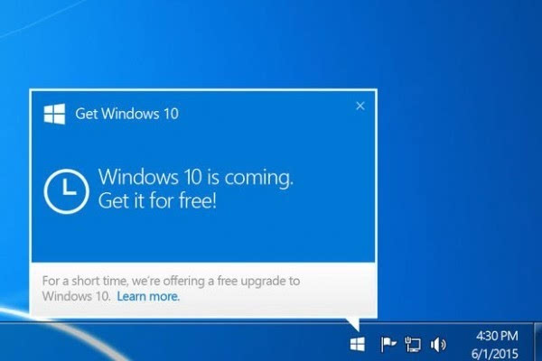 微软被迫简化用户拒绝升级Windows 10的方式