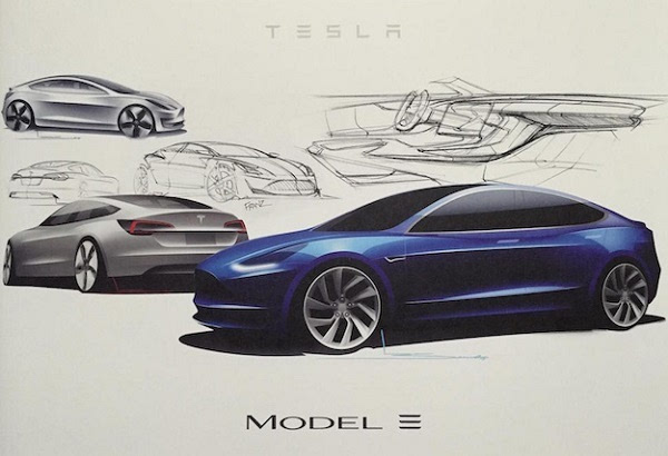 特斯拉Model 3规格泄露：动力依然强劲、快得不可思议