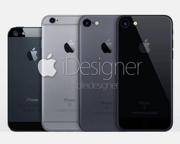 深色版 iPhone 7 概念设计：眼前的黑不是黑
