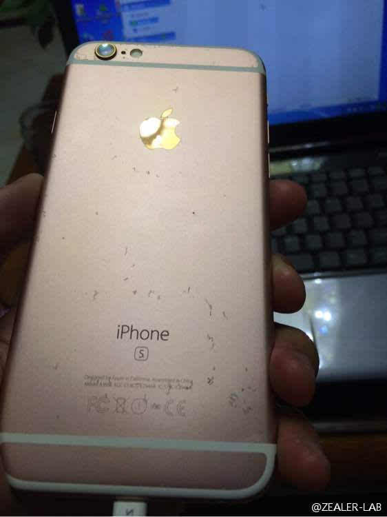 不忍直视：玫瑰金iPhone 6S氧化变“蕾丝”