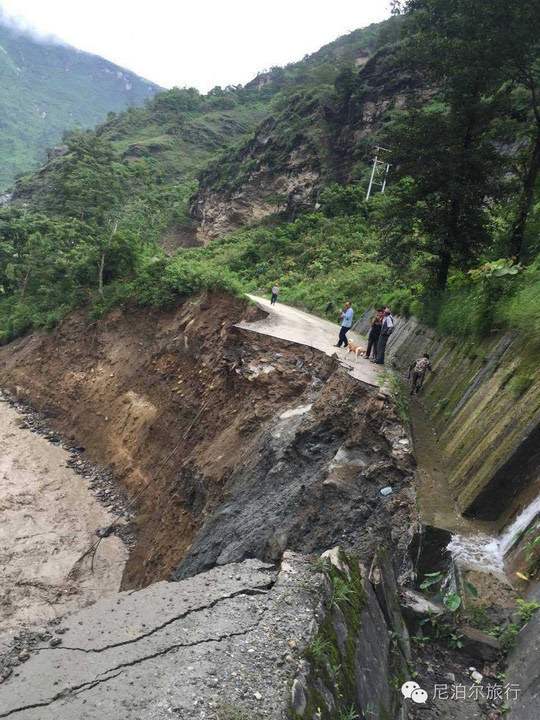 樟木地震图片