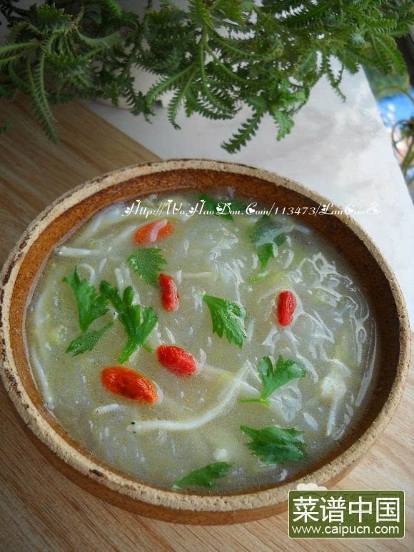 冬瓜銀魚粉絲湯