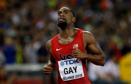 盖伊(tyson gay,虽在这次奥运田径选拔赛100米,200米名列第5,6名,无
