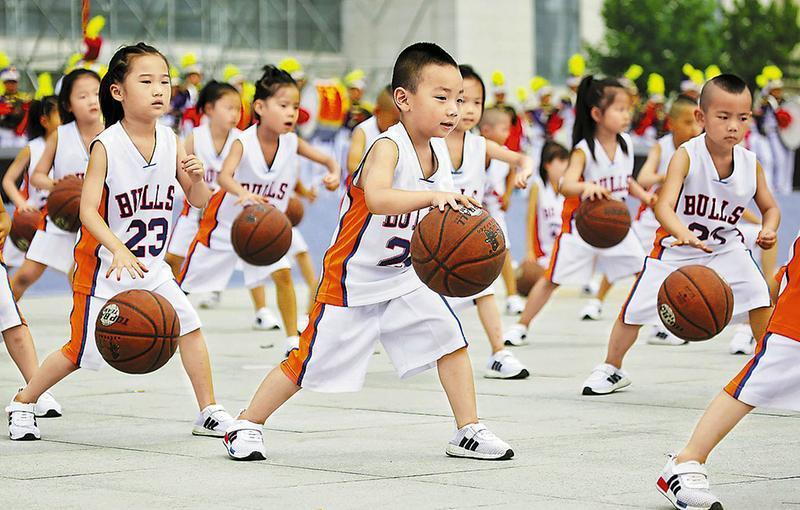 2016年全国青少年阳光体育大会开幕式节目第一次合练