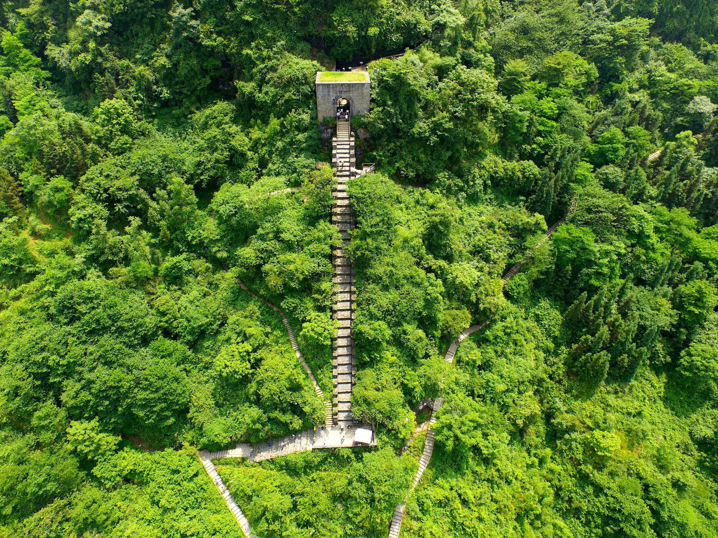 海龙屯(杨舰/摄)在近日举行的第四十届世界遗产大会