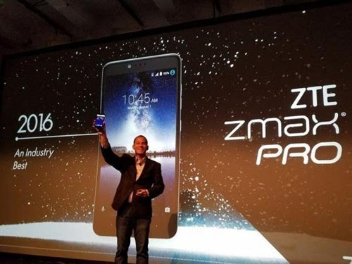 中兴发布Zmax Pro：6寸1080P、32G、指纹
