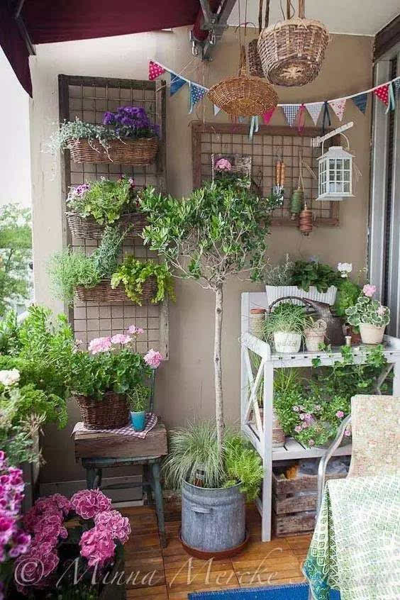 阳台种花,屋里挂画,这才是我想要的家!