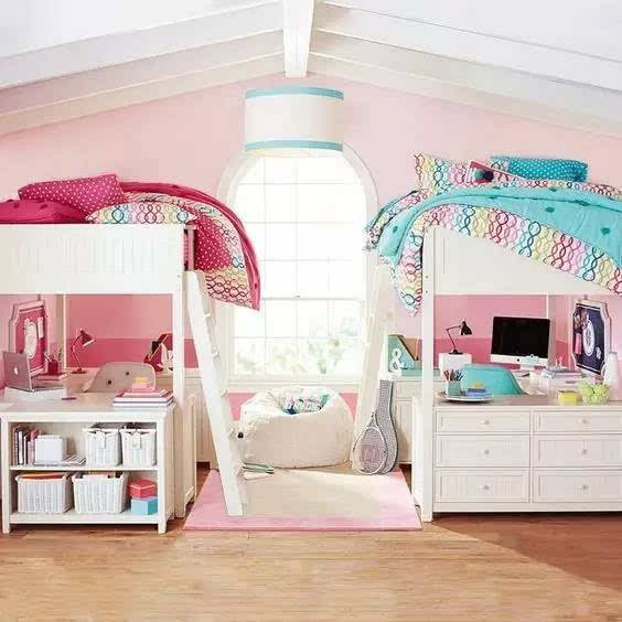 家里有小公举,就把她的卧室装成这般模样!