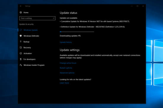 Slow和Release Preview迎来Windows 10 Build 14393.5