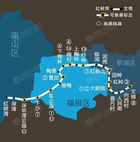 深圳地铁9号线线路图返回搜狐,查看更多