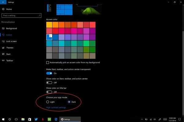 Windows 10周年升级：暗黑模式和键盘emoji表情体验