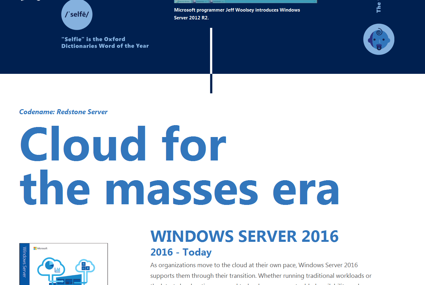 Windows Server 20岁了：历经企业、数据中心、大数据时代