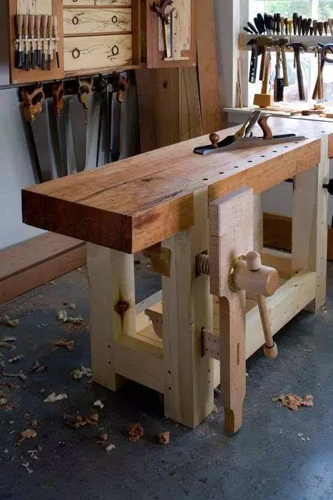看看别人的木工桌,想做不好东西都难