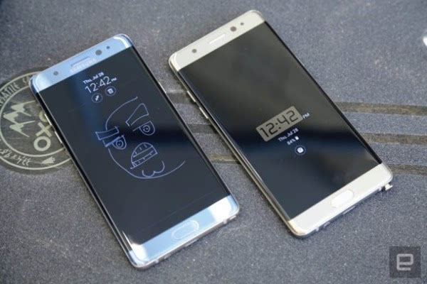 虹膜识别+S Pen升级 三星Galaxy Note 7正式发布
