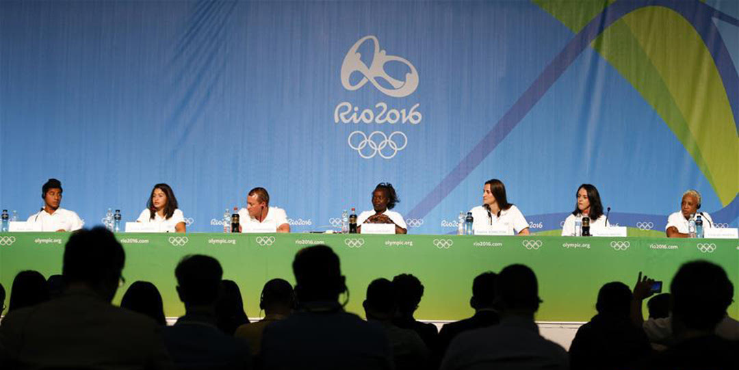里约奥运会第一批自拍照上线