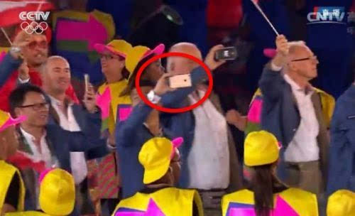苹果三星在里约奥运会上偷偷掐了一架