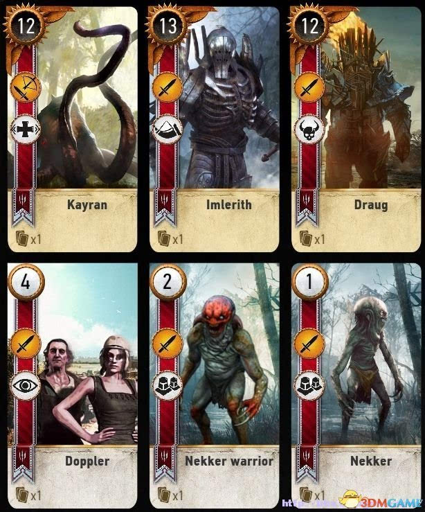 巫师3:狂猎昆特牌mod分享 新增了30张全新卡片