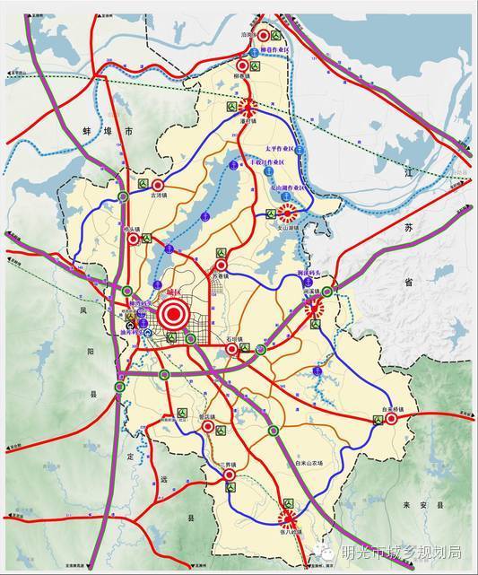 明光市十四五交通规划图片