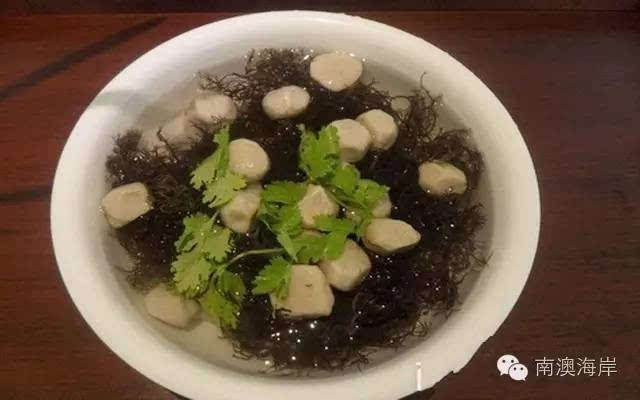 常见做法:龙须菜鱼丸汤no4赤菜赤菜,北方俗称牛毛,为一年生红藻