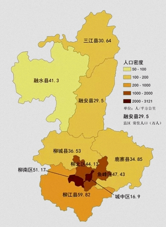 广西柳州地图上位置图片
