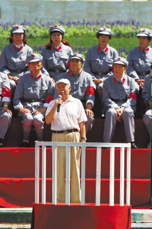 北大荒知青哈夏专场唱响知青公园知青石知青下乡欢送场景知青公园展馆