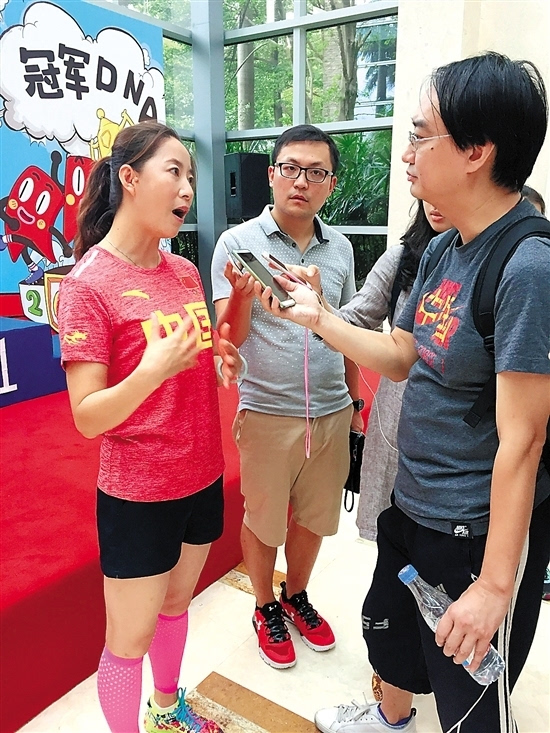 前竞走奥运冠军王丽萍: 中国的田径正在向前发展-搜狐