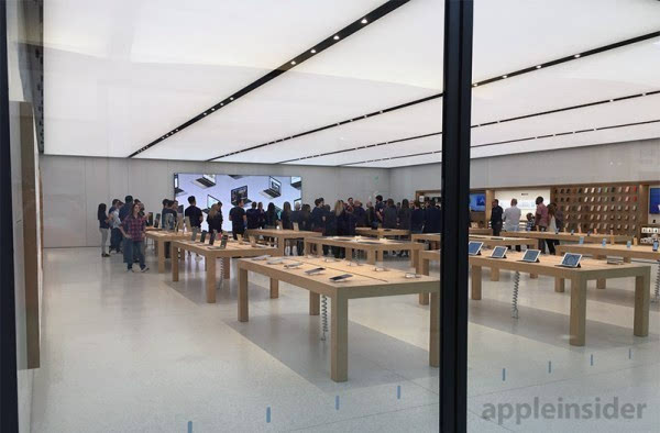 苹果安纳波利斯零售店用上“下一代”设计风格