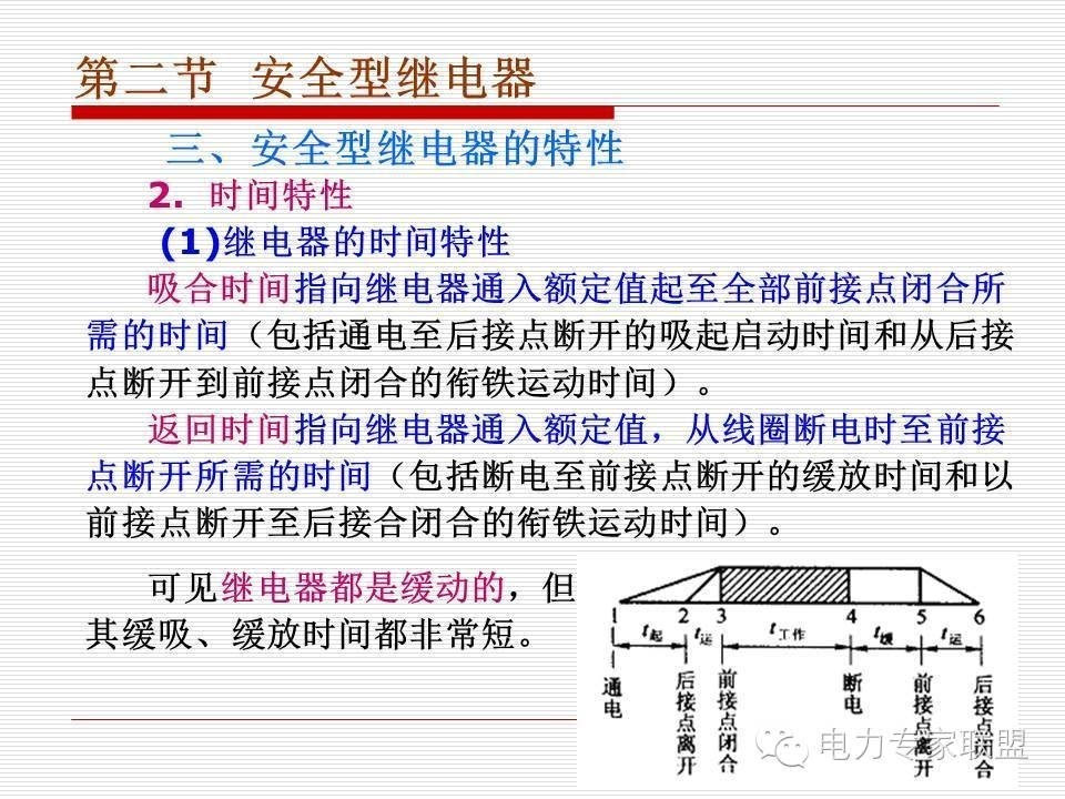 信号继电器内部接线图