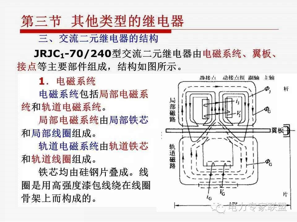 信号继电器内部接线图