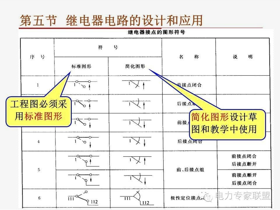 信号继电器内部接线图