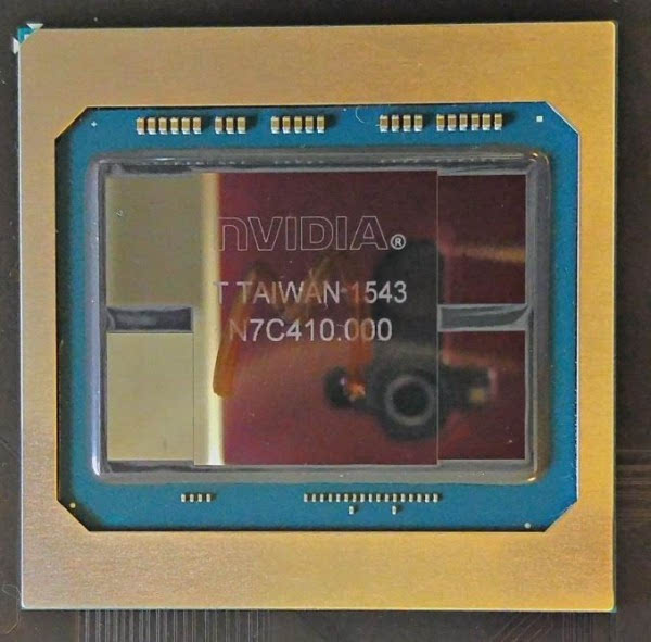 NVIDIA公布帕斯卡GP100核心照：610平方毫米史上最大