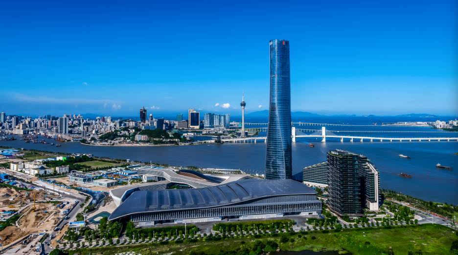 珠海新城市中心广场图片
